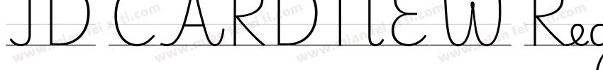 ID CARDNEW Regular字体转换